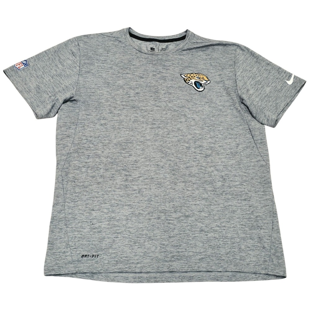 Nike Jacksonville Jaguars NFL On Field Dri-FIT Shirt Mens Large 836876-071 Gray